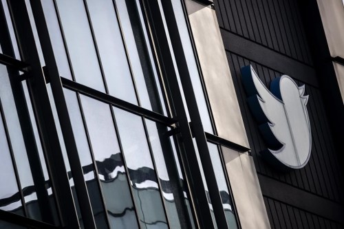 The Twitter logo is seen at the social media company's headquarters in San Francisco on Friday, Nov. 11, 2022. One academic says it’s terrible to have tech companies labeling media accounts in the ad-hoc and reactionary way Twitter has recently.THE CANADIAN PRESS-AP-Stephen Lam/San Francisco Chronicle via AP