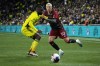 Nashville SC defender Shaq Moore, left, slows down Toronto FC forward Federico Bernardeschi (10) during the first half of an MLS soccer match Saturday, April 8, 2023, in Nashville, Tenn. One week after Lorenzo Insigne returned to action after missing six games with a groin injury, fellow Italian Bernardeschi is questionable for Saturday's visit to the Philadelphia Union (2-4-2) with a lower body injury. THE CANADIAN PRESS/AP-Mark Humphrey