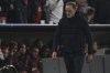Bayern's head coach Thomas Tuchel walks off after he was shown red card during the Champions League quarter final second leg soccer match between Bayern Munich and Manchester City, at the Allianz Arena stadium in Munich, Germany, Wednesday, April 19, 2023. (AP Photo/Matthias Schrader)