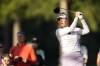 Jessica Korda hits her second shot on the 13th hole during the second round of The Chevron Championship golf tournament Friday, April 21, 2023, in The Woodlands, Texas. (AP Photo/David J. Phillip)