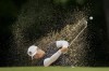 Angel Yin hits from the bunker on the 16th hole during the final round of the Chevron Championship women's golf tournament at The Club at Carlton Woods on Sunday, April 23, 2023, in The Woodlands, Texas. (AP Photo/David J. Phillip)