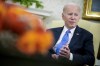 President Joe Biden speaks in the Oval Office of the White House, Monday, April 24, 2023, in Washington. The sitting U.S. president has formally launched his bid for re-election with a three-minute video that conjures memories of his 2020 battle. THE CANADIAN PRESS/AP-Andrew Harnik
