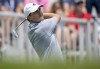 Aaron Cockerill of Canada tees off on the first hole in the third round of the Canadian Open in Toronto on Saturday, June 11, 2022. A near-win at the ISPS Handa Championship has Cockerill dreaming of the first major of his career. THE CANADIAN PRESS/Frank Gunn