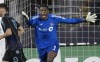 Toronto FC goalkeeper Sean Johnson (1) shouts in protest after Philadelphia Union forward Mikael Uhre scored during the first half of an MLS soccer match Saturday, April 22, 2023, in Chester, Pa. Johnson faces the team he used to captain when New York City FC comes to BMO Field on Saturday. With just one win and six draws in nine outings, Toronto needs to starting picking up maximum points at home. NYCFC, meanwhile, is looking for its first victory on the road this season. THE CANADIAN PRESS/AP/Laurence Kesterson