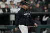 Chicago White Sox manager Pedro Grifol walks to the mound for a pitching change during the seventh inning of a baseball game against the Tampa Bay Rays Saturday, April 29, 2023, in Chicago. (AP Photo/Erin Hooley)