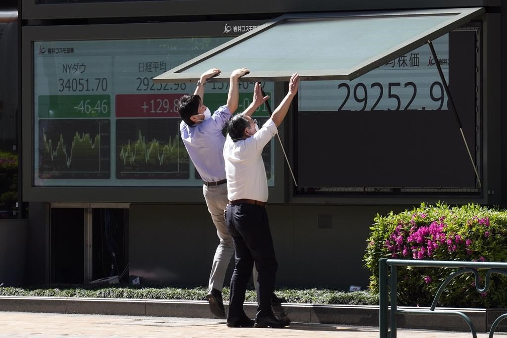 Stock market today Asian markets track Wall Street decline Winnipeg Free Press