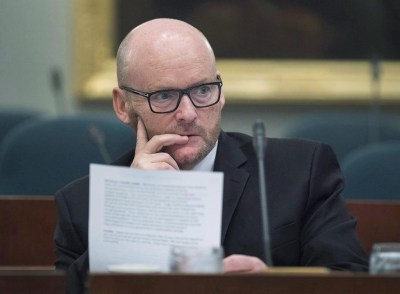 A new report by British Columbia's auditor general says almost half of the province's government ministries were affected by some type of fraud between 2021 and 2022, with the most common type being theft. Michael Pickup appears at the legislature in Halifax, Nova Scotia, on Wednesday, Nov. 29, 2017.THE CANADIAN PRESS/Andrew Vaughan