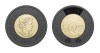 The black-ringed toonie the Royal Canadian Mint released to memorialize the late Queen Elizabeth is shown in a handout photo. THE CANADIAN PRESS/HO-Royal Canadian Mint **MANDATORY CREDIT**