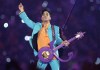 FILE - Prince performs during the halftime show at the Super Bowl XLI football game in Miami, Feb. 4, 2007. The late pop superstar Prince will have a highway named after him, thanks to Minnesota lawmakers who voted Thursday, May 4, 2023, to dedicate the highway that runs past his Paisley Park museum and studios to the creator of hits including 
