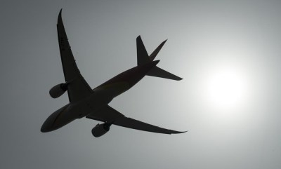 Transport Canada announced on April 18 a desire to hire a contractor of professional aviation services to analyze present and future airport supply and demand in Southern Ontario, and consequently the fate of the Pickering Lands. A plane is silhouetted as it takes off from Vancouver International Airport in Richmond, B.C., Monday, May 13, 2019.THE CANADIAN PRESS/Jonathan Hayward