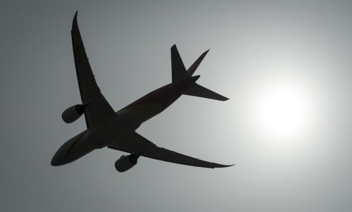Transport Canada announced on April 18 a desire to hire a contractor of professional aviation services to analyze present and future airport supply and demand in Southern Ontario, and consequently the fate of the Pickering Lands. A plane is silhouetted as it takes off from Vancouver International Airport in Richmond, B.C., Monday, May 13, 2019.THE CANADIAN PRESS/Jonathan Hayward