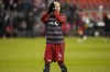 Toronto FC captain Michael Bradley, who has had not played since a 0-0 tie at Nashville on April 8, looks set to miss his fourth straight outing. Bradley (4) salutes the crowd after MLS soccer action against Charlotte FC in Toronto, on Saturday, April 1, 2023. THE CANADIAN PRESS/Andrew Lahodynskyj