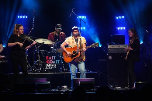 Adam Baldwin performs during the East Coast Music Awards in Halifax on Thursday, May 4, 2023. THE CANADIAN PRESS/Darren Calabrese
