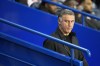 PSG's head coach Christophe Galtier enters to the field prior to the French League One soccer match between Paris Saint Germain and Lens at Parc des Princes stadium in Paris, France, Saturday, April 15, 2023. (AP Photo/Michel Euler)