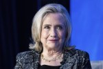 Hillary Clinton appears on stage at the Clinton Global Initiative, Tuesday, Sept. 20, 2022, in New York. The former U.S. secretary of state is set to take the stage at the Liberal party convention. THE CANADIAN PRESS/AP/Julia Nikhinson