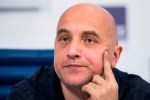 FILE - Russian writer and publicist Zakhar Prilepin attends a news conference in Moscow, Russia, Tuesday, Feb. 21, 2017. Russian state news agency Tass says the car of Prilepin exploded in Russia on Saturday, May 6, 2023, injuring him and killing his driver. (AP Photo/Alexander Zemlianichenko, File)