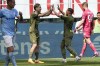 AC Milan's Ismael Bennacer, right, celebrates with his teammate AC Milan's Alexis Saelemaekers after scoring his side's first goal during a Serie A soccer match between AC Milan and Lazio, at the San Siro stadium in Milan, Italy, Saturday, May 6, 2023. (AP Photo/Luca Bruno)