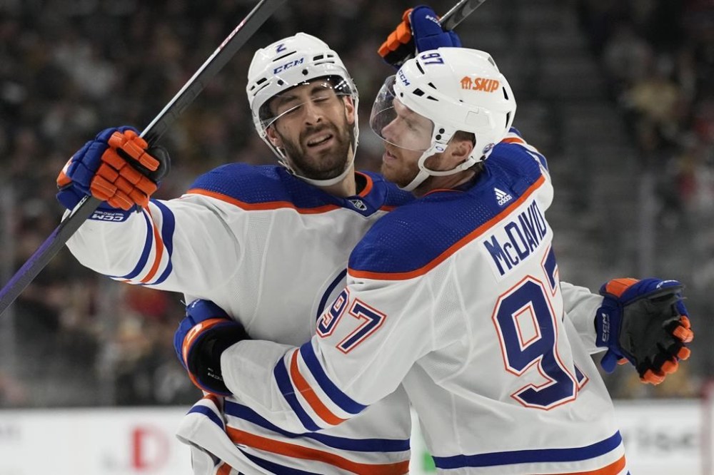 Evan Bouchard steps into prime Edmonton Oilers’ role and thrives