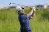Romain Langasque hits from the fairway during the final round of the Italian Open golf tournament in Guidonia, Montecelio, Sunday, May 7, 2023. The Marco Simone club outside Rome will host the Ryder Cup later this year. (AP Photo/Andrew Medichini)
