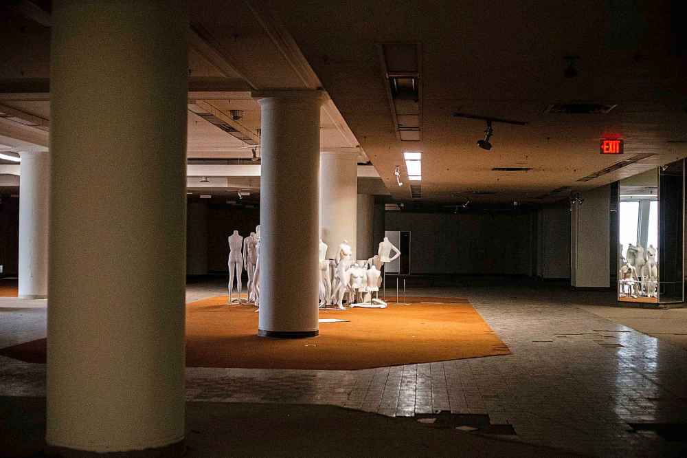 The third floor of The Bay.