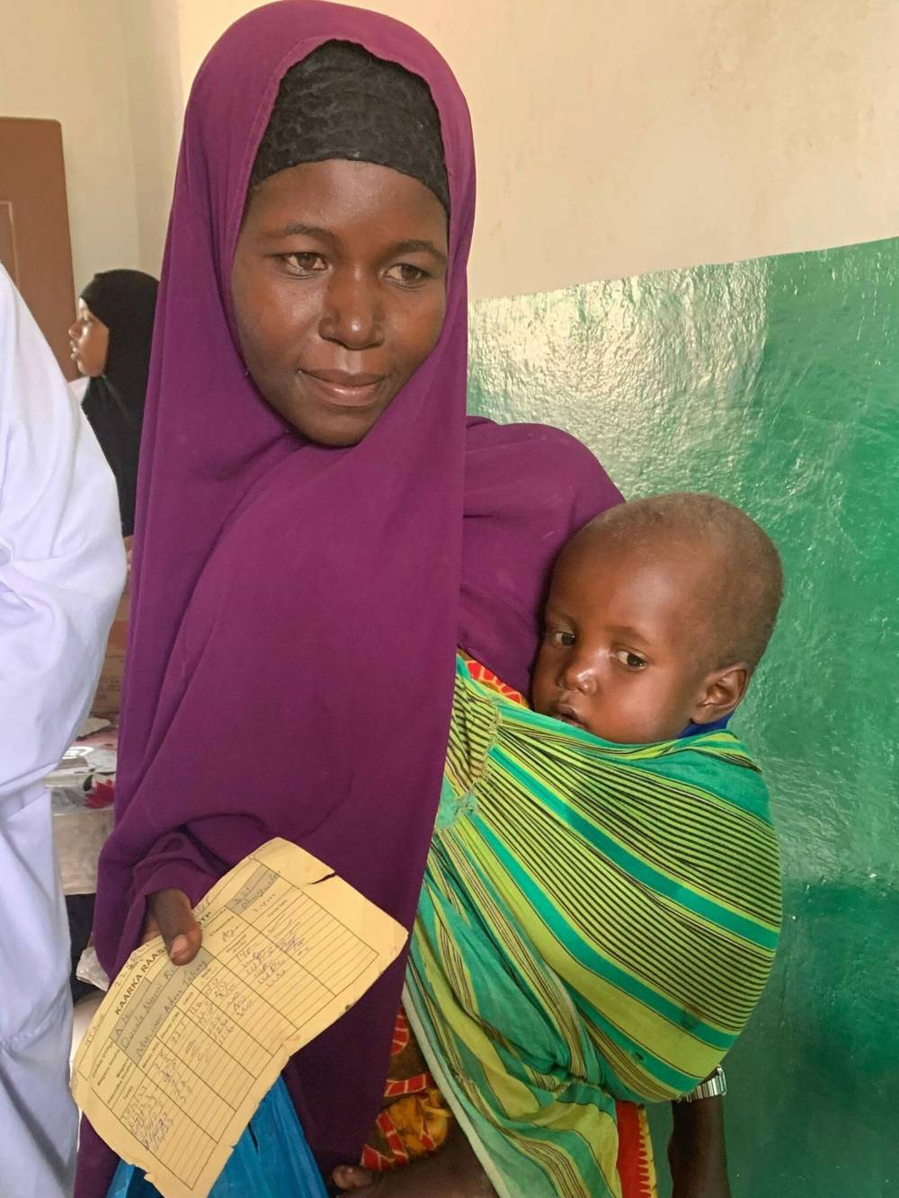 SUPPLIED
Muslima with her son, Ducale