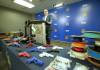 ERIK PINDERA / WINNIPEG FREE PRESS
                                Insp. Elton Hall behind a display of 3D-printed gun receivers and parts seized by Winnipeg police from an alleged manufacturer on March 31.