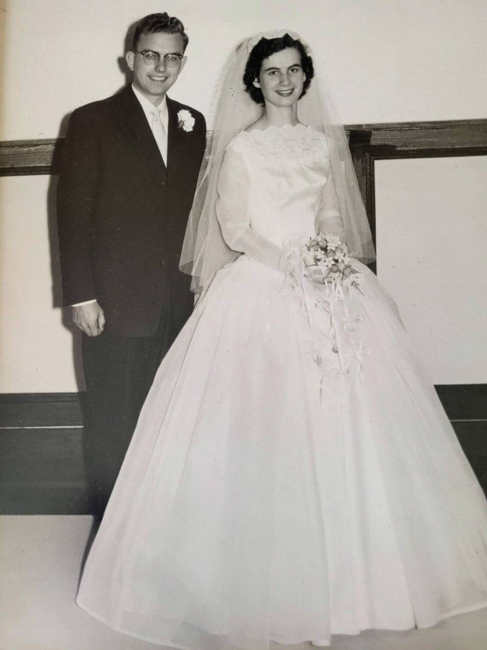 SUPPLIED
                                Art and Marjorie Woittie (Laycock). When they were young, the two were chosen to be part of the crowd at the coronation on June 2, 1953.