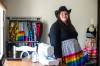 MIKAELA MACKENZIE / WINNIPEG FREE PRESS 
                                Ribbon skirts are often described as a symbol of identity and survival for Indigenous women, girls and gender-diverse people.