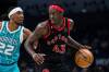 Jacob Kupferman / The Associated Press files
                                Toronto Raptors forward Pascal Siakam (right) says gamblers have wished him death because they lost a bet.