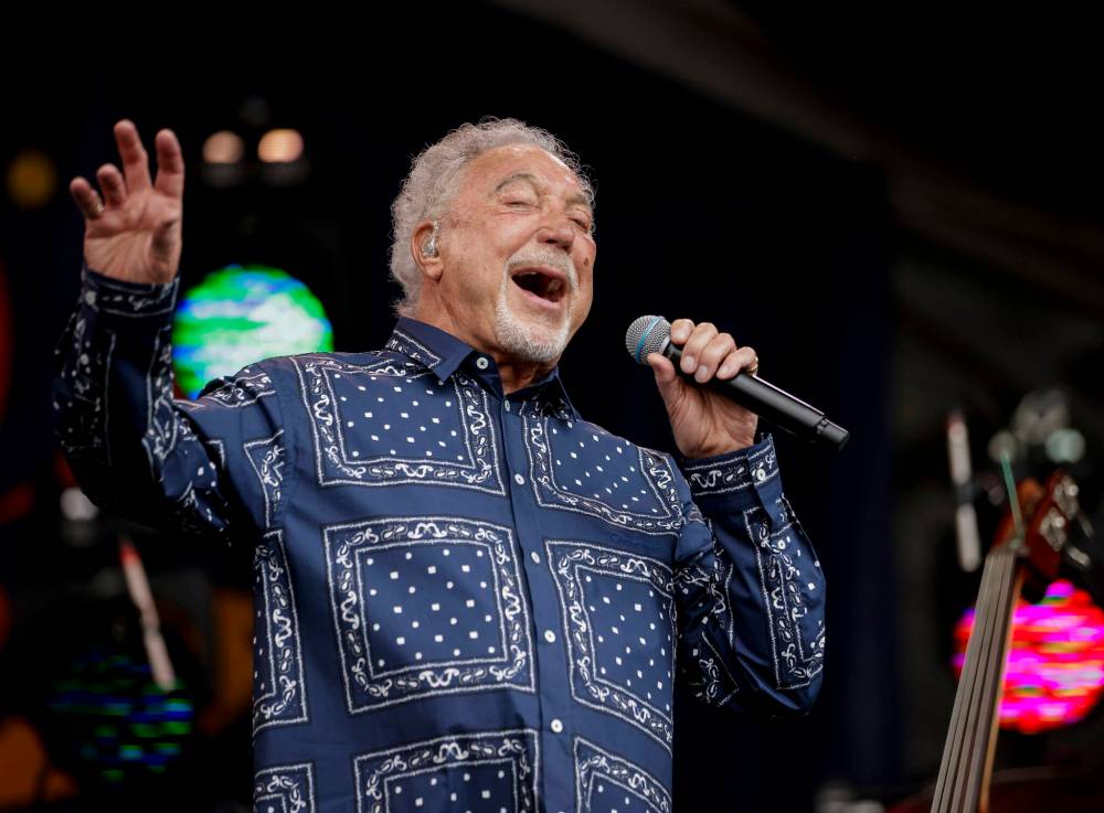 Scott Threlkeld / The Times-Picayune 
                                 Tom Jones