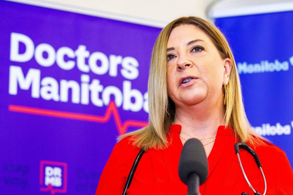 WINNIPEG FREE PRESS FILES
Doctors Manitoba president Dr. Candace Bradshaw said she appreciates the government has followed through on some of its initiatives.