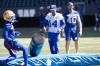 BROOK JONES / WINNIPEG FREE PRESS
                                Blue Bombers kicker and punter Sergio Castillo (No. 14) helps out with drills during training camp. “It’s definitely good to be back. It just feels like home coming back here and seeing all the familiar faces,” said Castillo.