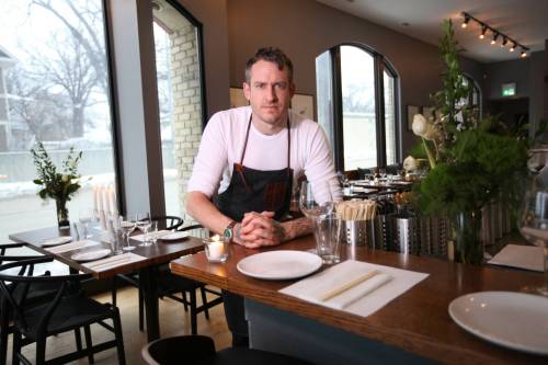 Ruth Bonneville / Winnipeg Free Press
                                Chef Scott Bagshaw at Máquè doesn&rsquo;t put much stock in lists, &lsquo;but, you know, it&rsquo;s nice.&rsquo;