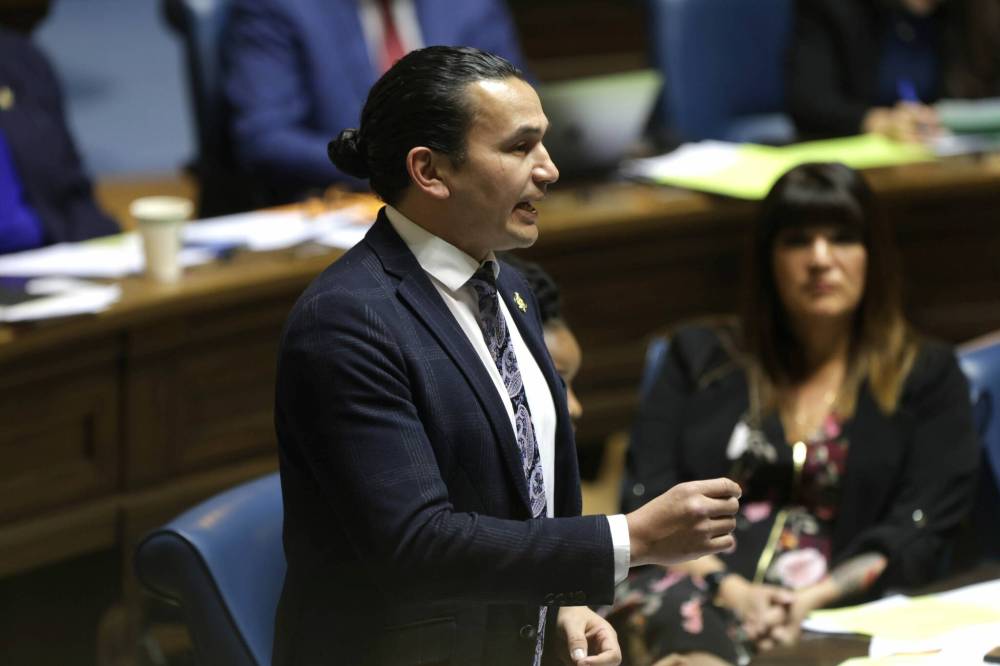 Opposition leader Wab Kinew (Ruth Bonneville / Winnipeg Free Press files)
