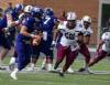 Courtesy Southern Illinois University
                                Aspiring Blue Bombers defensive tackle Keenan Agnew (right) recorded 3.5 sacks in his senior year at Southern Illinois University.