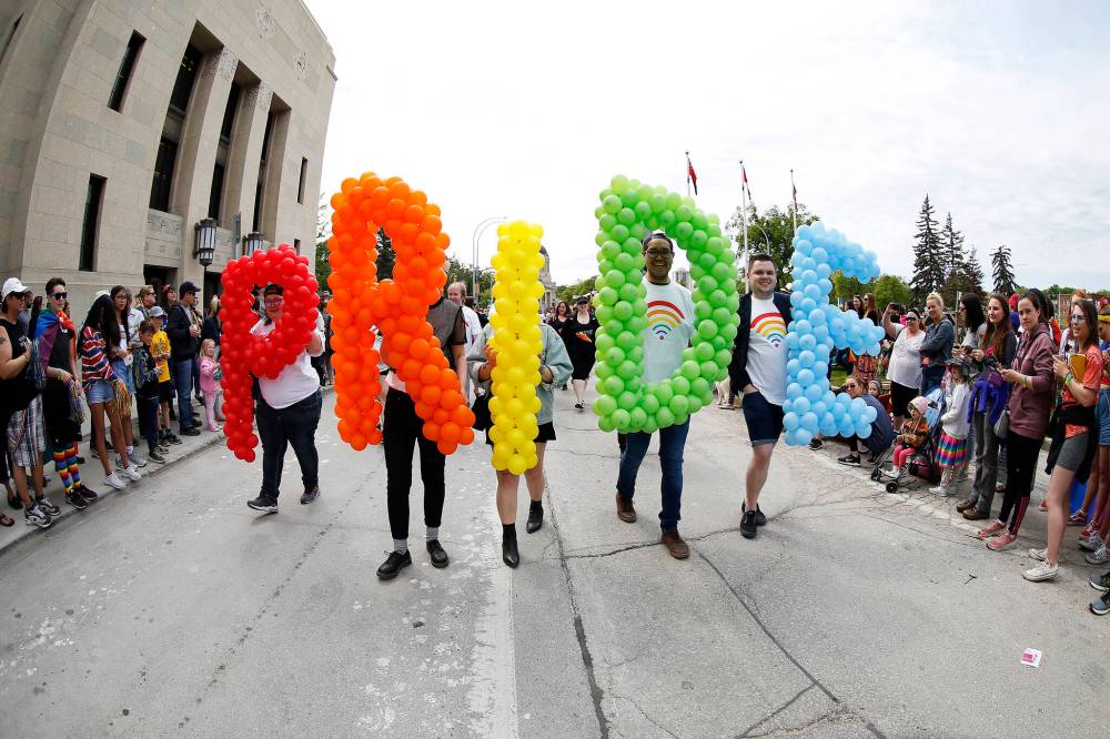 John Woods / Winnipeg Free Press files
The Winnipeg Pride parade is always a colourful, inclusive event.