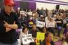 Tim Smith/The Brandon Sun
                                Brandon residents filled the Vincent Massey High School gymnasium for a Brandon School Board meeting as dozens of delegates spoke in response to a previous proposal to remove books from school libraries including LGBTQ+ literature and sexual education resources as well as other books.