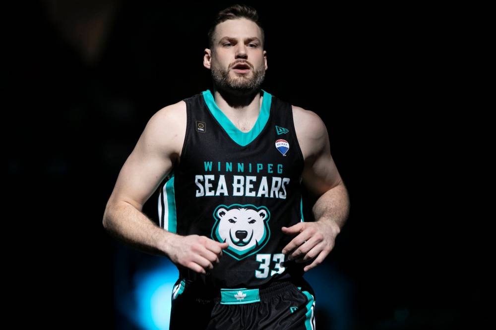 BROOK JONES / WINNIPEG FREE PRESS
Winnipeg product Chad Posthumus makes his debut as a Sea Bears player.