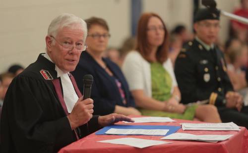 Former attorney general Jim McCrae was appointed May 10 to the committee that helps select judicial officers (or masters) for the Court of King&rsquo;s Bench. McCrae resigned from the position last week, after the Free Press raised questions about the appointment. (Bruce Bumstead / The Brandon Sun files)