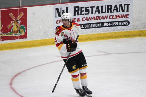 MATTHEW HIGGS / WAYWAYSEECAPPO WOLVERINES
                                Waywayseecappo forward Ben Roulette isn&rsquo;t crazy about the change after wearing a half shield during his rookie season with the Wolverines.