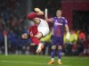 Nottingham Forest's Augusto Felipe celebrates a goal ruled offside during the English Premier League soccer match between Nottingham Forest and Southampton FC at City Ground in Nottingham, England, Monday May 8, 2023. (Mike Egerton/PA via AP)