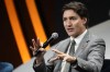 FILE - Canadian Prime Minister Justin Trudeau speaks during a panel discussion at the Global Citizen NOW Summit on April 27, 2023, in New York. Trudeau's government is expelling a Chinese diplomat whom Canada’s spy agency alleged was involved in a plot to intimidate an opposition lawmaker and his relatives in Hong Kong. (AP Photo/Mary Altaffer, File)