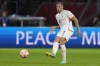 FILE - Belgium's Toby Alderweireld passes the ball during the UEFA Nations League soccer match between the Netherlands and Belgium at the Johan Cruyff ArenA in Amsterdam, Netherlands, on Sept. 25, 2022. Former Belgium defender Toby Alderweireld was targeted by online hate messages including threats against his daughter following a Belgian league match over the weekend. Alderweireld received the messages on social media after his club Antwerp rallied past Genk 2-1 in the league’s playoffs. (AP Photo/Peter Dejong, File)