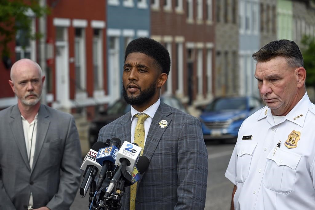 Teen shot by Baltimore police officer during foot chase, hospitalized ...