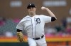 Detroit Tigers pitcher Matthew Boyd throws against the Seattle Mariners during the first inning of a baseball game Friday, May 12, 2023, in Detroit. (AP Photo/Paul Sancya)