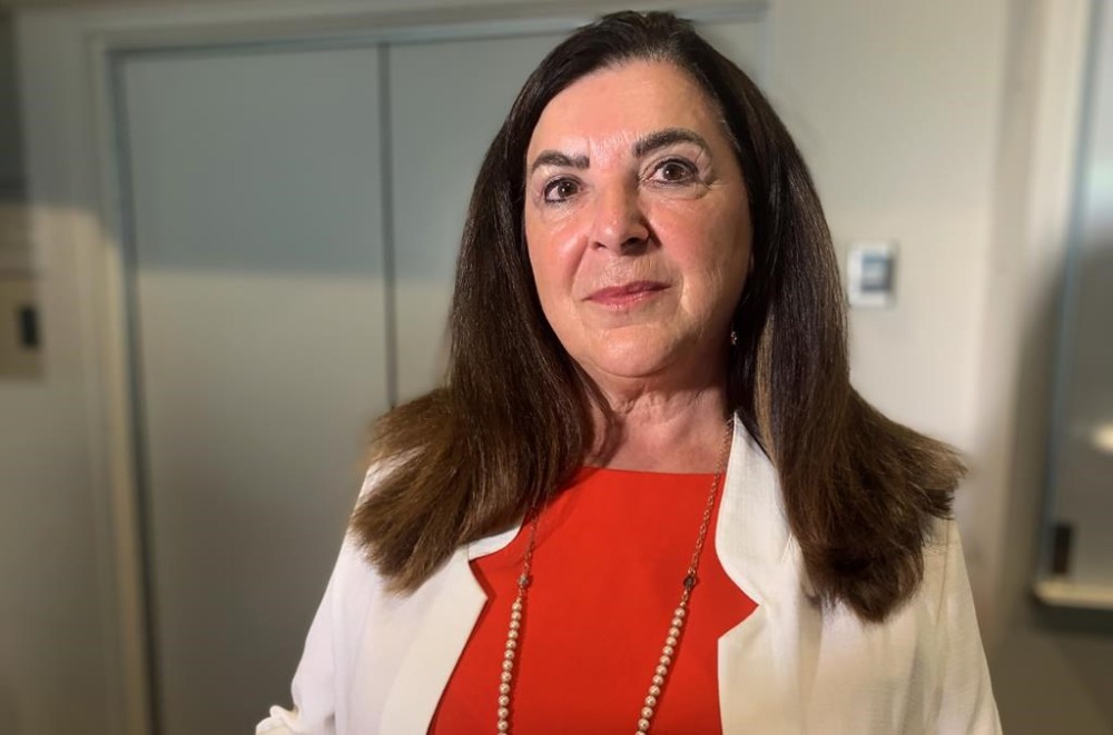 Memorial University president Vianne Timmons is seen at the university in St. John's, Friday, July 9, 2021. Memorial University in Newfoundland and Labrador enlisted $13,800 worth of public relations help following a CBC News report scrutinizing claims of Mi'kmaq heritage made by the school's former president. THE CANADIAN PRESS/Sarah Smellie