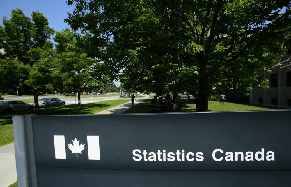 A Statistics Canada sign is pictured in Ottawa on Wednesday, July 3, 2019. Statistics Canada is expected to release its latest reading on inflation this morning.THE CANADIAN PRESS/Sean Kilpatrick