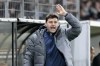 FILE - PSG's head coach Mauricio Pochettino gestures during the League One soccer match between Angers and Paris Saint Germain, at the Raymond-Kopa stadium in Angers, western France, Wednesday, April 20, 2022. Pochettino’s time in the wilderness looks set to come to an end and a career that has felt in danger of stagnating could get the jump start it needed. After a year out from soccer the former Tottenham and Paris Saint-Germain manager is widely expected to take over at Chelsea. He would get the chance to realize a burning ambition to conquer the Premier League and confirm his status as one of the sport’s elite coaches. (AP Photo/Jeremias Gonzalez, File)