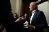 David Lametti, Minister of Justice and Attorney General of Canada, speaks to reporters after a caucus meeting on Parliament Hill in Ottawa, on Wednesday, May 10, 2023. THE CANADIAN PRESS/Spencer Colby