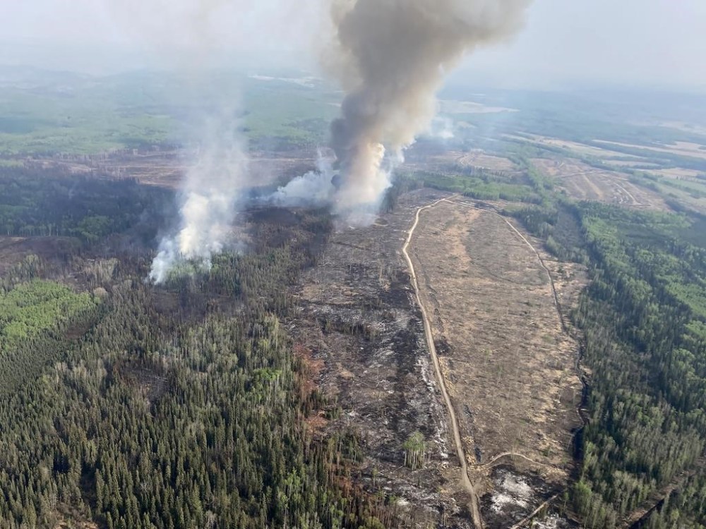 The BC Wildfire Service continues to respond to the Cameron River wildfire (G80175) located approximately 74 kilometres northwest of Fort St. John. As shown in this recent handout image. THE CANADIAN PRESS/HO-BC Wildfire Service *MANDATORY CREDIT*